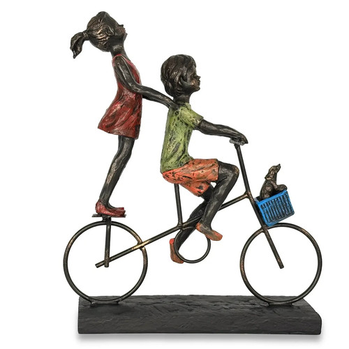 Children riding bicycle new - children,