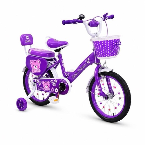 Purple princess bicycle - purple,