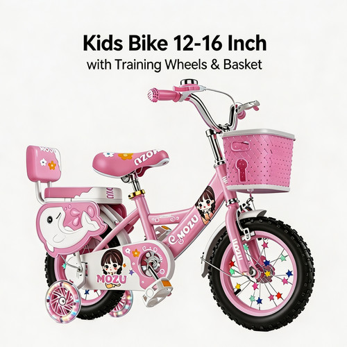 Inch kids bike pink - 14, 16