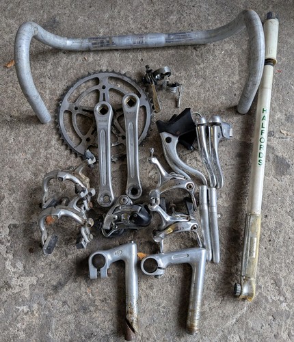 Vintage road bike parts bundle - road,