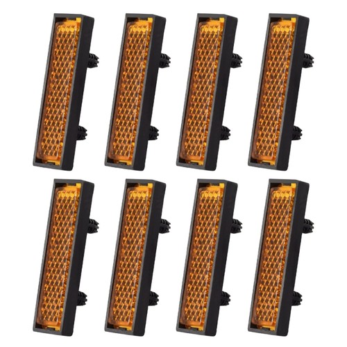 8pcs bicycles pedal reflector - 8pcs,